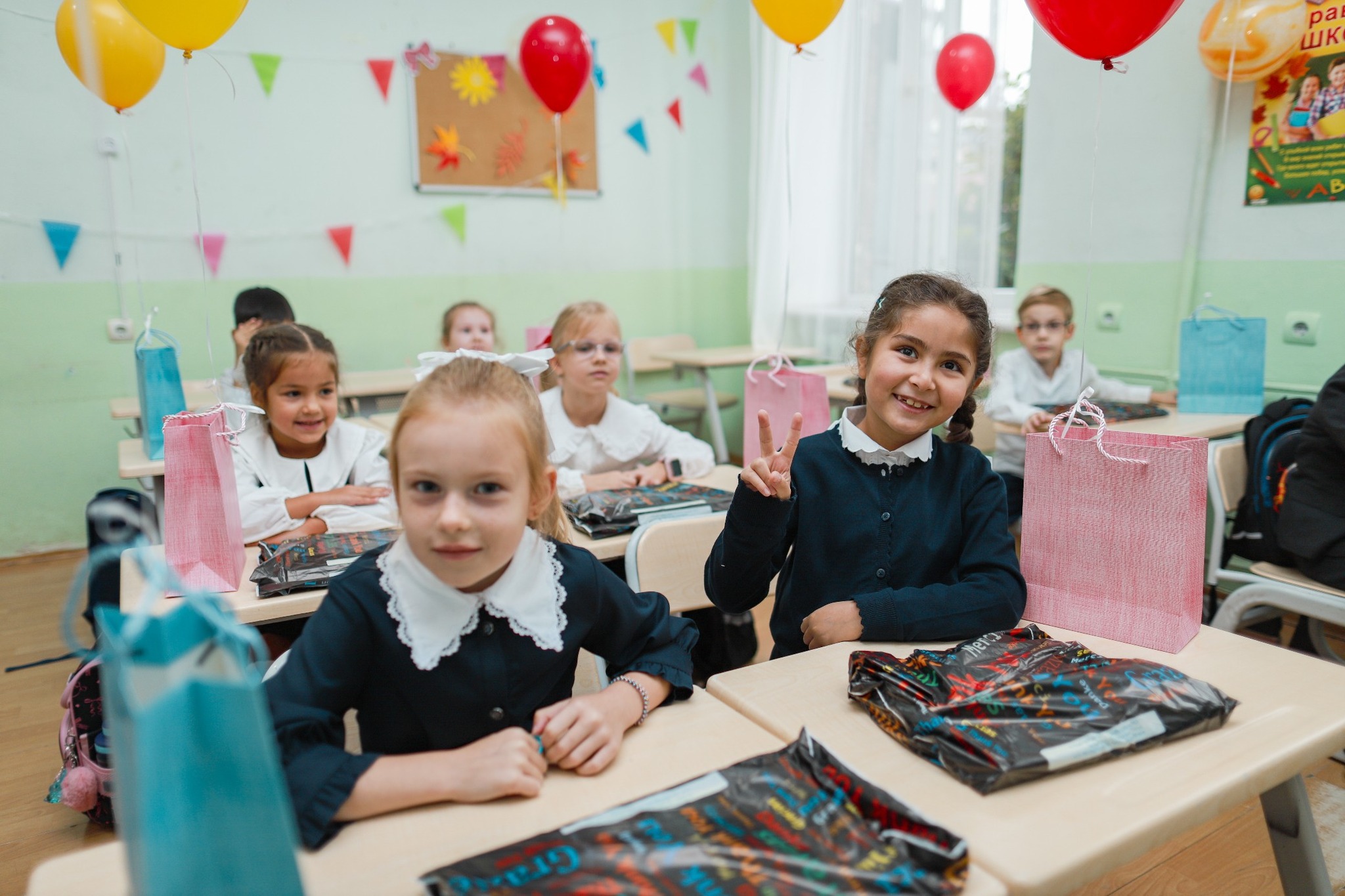 В школе "Интеллект-Плюс" начался учебный процесс